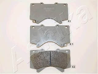 Ashika 50-02-272 Brake Pad Set, disc brake 5002272: Buy near me at 2407.PL in Poland at an Affordable price!