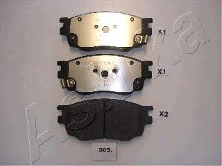 Ashika 50-03-305 Brake Pad Set, disc brake 5003305: Buy near me in Poland at 2407.PL - Good price!