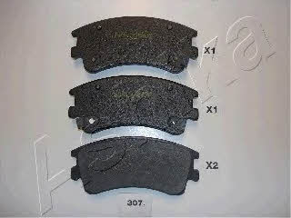 Ashika 50-03-307 Brake Pad Set, disc brake 5003307: Buy near me in Poland at 2407.PL - Good price!