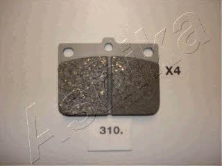 Ashika 50-03-310 Brake Pad Set, disc brake 5003310: Buy near me in Poland at 2407.PL - Good price!