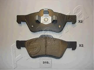 Ashika 50-03-315 Brake Pad Set, disc brake 5003315: Buy near me in Poland at 2407.PL - Good price!