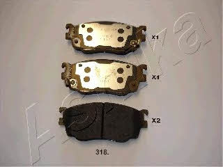 Ashika 50-03-318 Brake Pad Set, disc brake 5003318: Buy near me in Poland at 2407.PL - Good price!