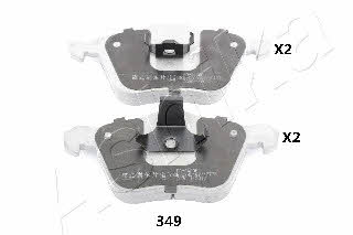 Ashika 50-03-349 Brake Pad Set, disc brake 5003349: Buy near me at 2407.PL in Poland at an Affordable price!