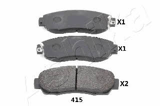 Ashika 50-04-415 Brake Pad Set, disc brake 5004415: Buy near me in Poland at 2407.PL - Good price!