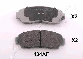 Ashika 50-04-434 Тормозные колодки дисковые, комплект 5004434: Отличная цена - Купить в Польше на 2407.PL!