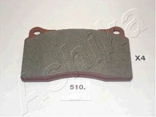 Ashika 50-05-510 Brake Pad Set, disc brake 5005510: Buy near me in Poland at 2407.PL - Good price!