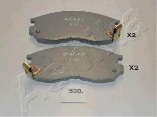 Ashika 50-05-530 Brake Pad Set, disc brake 5005530: Buy near me in Poland at 2407.PL - Good price!