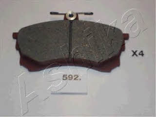 Ashika 50-05-592 Brake Pad Set, disc brake 5005592: Buy near me in Poland at 2407.PL - Good price!