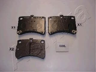 Ashika 50-06-608 Brake Pad Set, disc brake 5006608: Buy near me in Poland at 2407.PL - Good price!