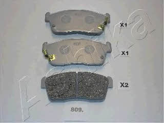 Ashika 50-08-809 Brake Pad Set, disc brake 5008809: Buy near me in Poland at 2407.PL - Good price!
