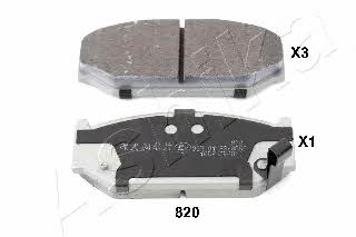 Ashika 50-08-820 Brake Pad Set, disc brake 5008820: Buy near me in Poland at 2407.PL - Good price!