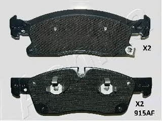 Ashika 50-09-915 Brake Pad Set, disc brake 5009915: Buy near me in Poland at 2407.PL - Good price!