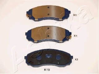 Ashika 50-0K-019 Brake Pad Set, disc brake 500K019: Buy near me in Poland at 2407.PL - Good price!