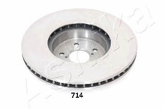 Ashika 60-07-714 Front brake disc ventilated 6007714: Buy near me in Poland at 2407.PL - Good price!