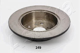 Ashika 61-02-249 Rear brake disc, non-ventilated 6102249: Buy near me in Poland at 2407.PL - Good price!