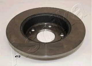 Ashika 61-04-419 Rear brake disc, non-ventilated 6104419: Buy near me in Poland at 2407.PL - Good price!