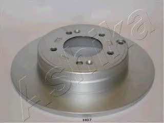 Ashika 61-0H-H07 Rear brake disc, non-ventilated 610HH07: Buy near me at 2407.PL in Poland at an Affordable price!