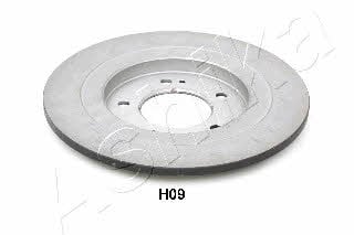 Ashika 61-0H-H09 Rear brake disc, non-ventilated 610HH09: Buy near me at 2407.PL in Poland at an Affordable price!