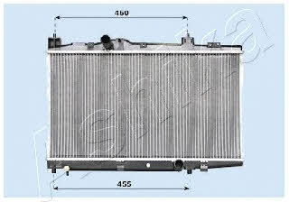 Ashika RDA153009 Радиатор охлаждения двигателя RDA153009: Отличная цена - Купить в Польше на 2407.PL!