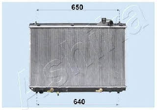 Ashika RDA153084 Radiator, engine cooling RDA153084: Buy near me in Poland at 2407.PL - Good price!