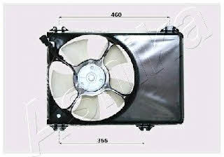 Ashika VNT142001 Вентилятор радиатора охлаждения VNT142001: Отличная цена - Купить в Польше на 2407.PL!