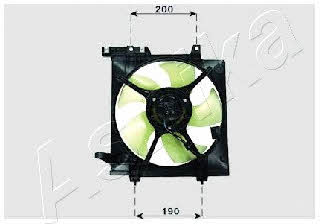 Ashika VNT241010 Вентилятор радиатора охлаждения VNT241010: Отличная цена - Купить в Польше на 2407.PL!