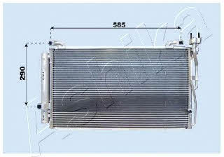 Ashika CND283025 Cooler Module CND283025: Buy near me in Poland at 2407.PL - Good price!