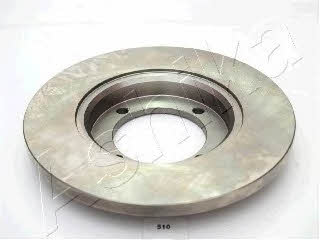 Ashika 60-05-510 Unventilated front brake disc 6005510: Buy near me in Poland at 2407.PL - Good price!