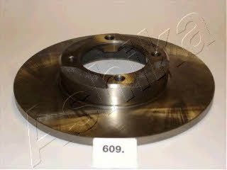 Ashika 60-06-609 Unventilated front brake disc 6006609: Buy near me in Poland at 2407.PL - Good price!