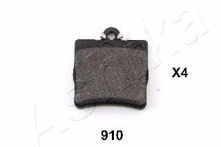Ashika 51-09-910 Brake Pad Set, disc brake 5109910: Buy near me in Poland at 2407.PL - Good price!