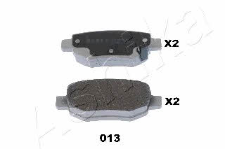 Ashika 51-00-013 Brake Pad Set, disc brake 5100013: Buy near me at 2407.PL in Poland at an Affordable price!
