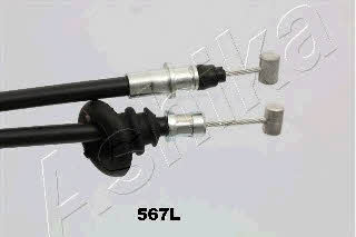 Ashika 131-05-567L Parking brake cable left 13105567L: Buy near me in Poland at 2407.PL - Good price!