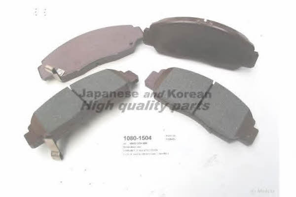 Ashuki 1080-1504 Brake Pad Set, disc brake 10801504: Buy near me in Poland at 2407.PL - Good price!