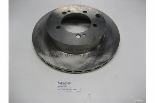 Ashuki 0993-0205 Rear ventilated brake disc 09930205: Buy near me in Poland at 2407.PL - Good price!