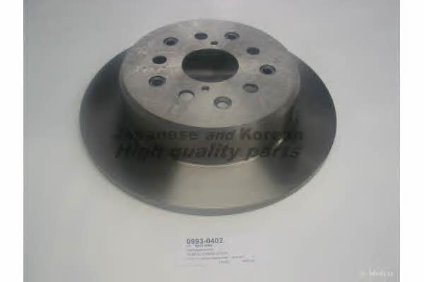 Ashuki 0993-0402 Rear brake disc, non-ventilated 09930402: Buy near me in Poland at 2407.PL - Good price!