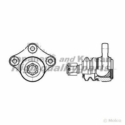 Ashuki 1458-4003 Ball joint 14584003: Buy near me at 2407.PL in Poland at an Affordable price!