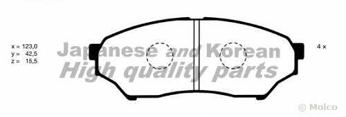 Ashuki C010-05 Brake Pad Set, disc brake C01005: Buy near me in Poland at 2407.PL - Good price!