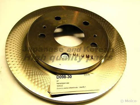 Ashuki D098-30 Unventilated front brake disc D09830: Buy near me in Poland at 2407.PL - Good price!