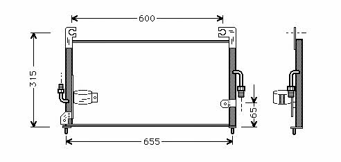 Ashuki C559-17 Cooler Module C55917: Buy near me in Poland at 2407.PL - Good price!