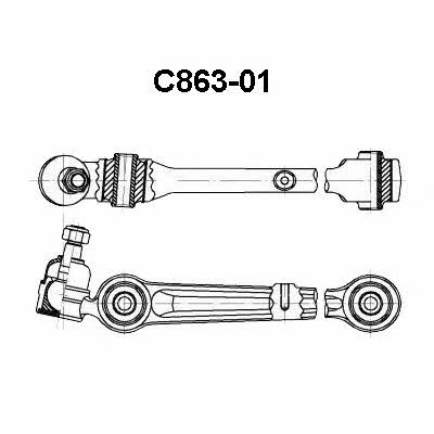 Ashuki C863-01 Track Control Arm C86301: Buy near me in Poland at 2407.PL - Good price!