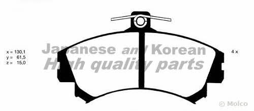 Ashuki C003-12 Brake Pad Set, disc brake C00312: Buy near me in Poland at 2407.PL - Good price!