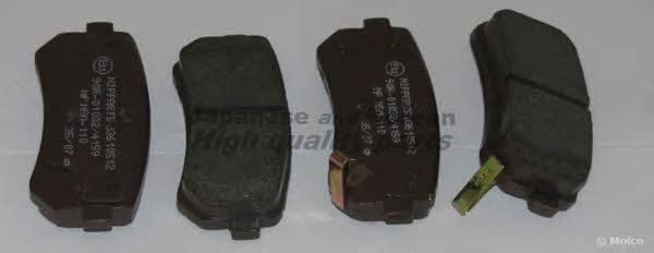 Ashuki I044-05 Brake Pad Set, disc brake I04405: Buy near me in Poland at 2407.PL - Good price!