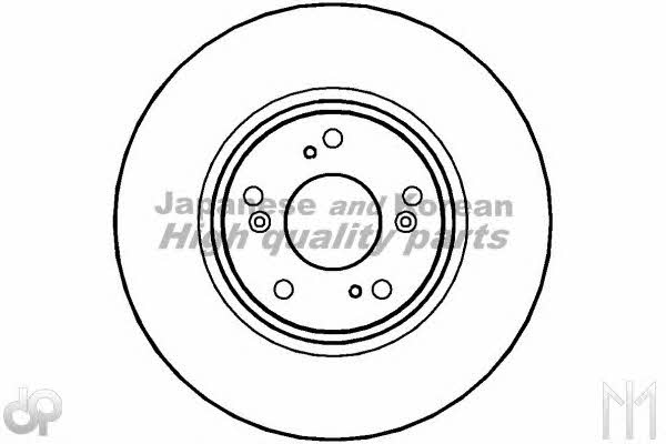 Ashuki H039-42 Front brake disc ventilated H03942: Buy near me in Poland at 2407.PL - Good price!