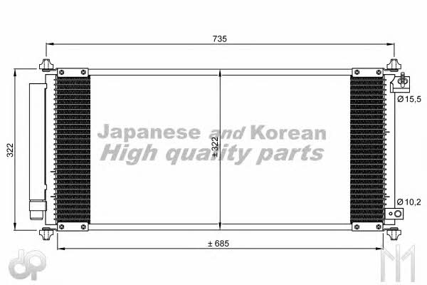 Ashuki H559-36 Cooler Module H55936: Buy near me in Poland at 2407.PL - Good price!