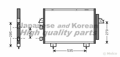 Ashuki T557-64 Cooler Module T55764: Buy near me in Poland at 2407.PL - Good price!