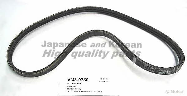 Ashuki VM3-0750 V-ribbed belt 3PK750 VM30750: Buy near me in Poland at 2407.PL - Good price!