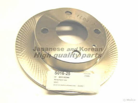 Ashuki S016-25 Unventilated front brake disc S01625: Buy near me in Poland at 2407.PL - Good price!