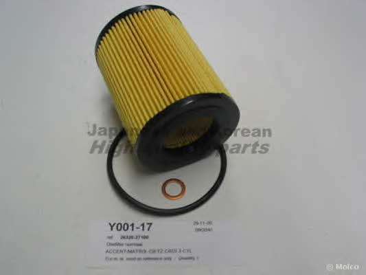 Ashuki Y001-17 Oil Filter Y00117: Buy near me in Poland at 2407.PL - Good price!