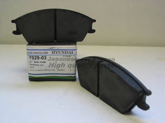Ashuki Y029-03 Brake Pad Set, disc brake Y02903: Buy near me in Poland at 2407.PL - Good price!
