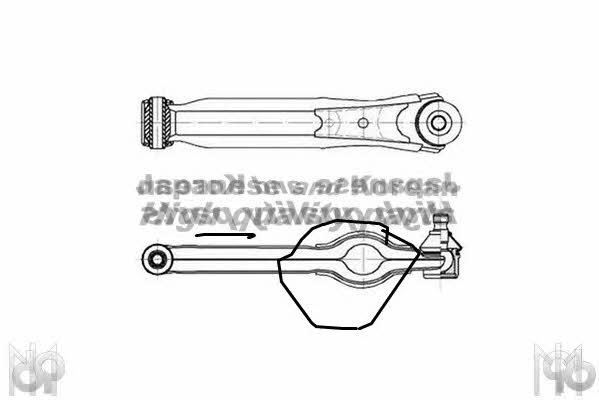 Ashuki K702-01 Track Control Arm K70201: Buy near me in Poland at 2407.PL - Good price!